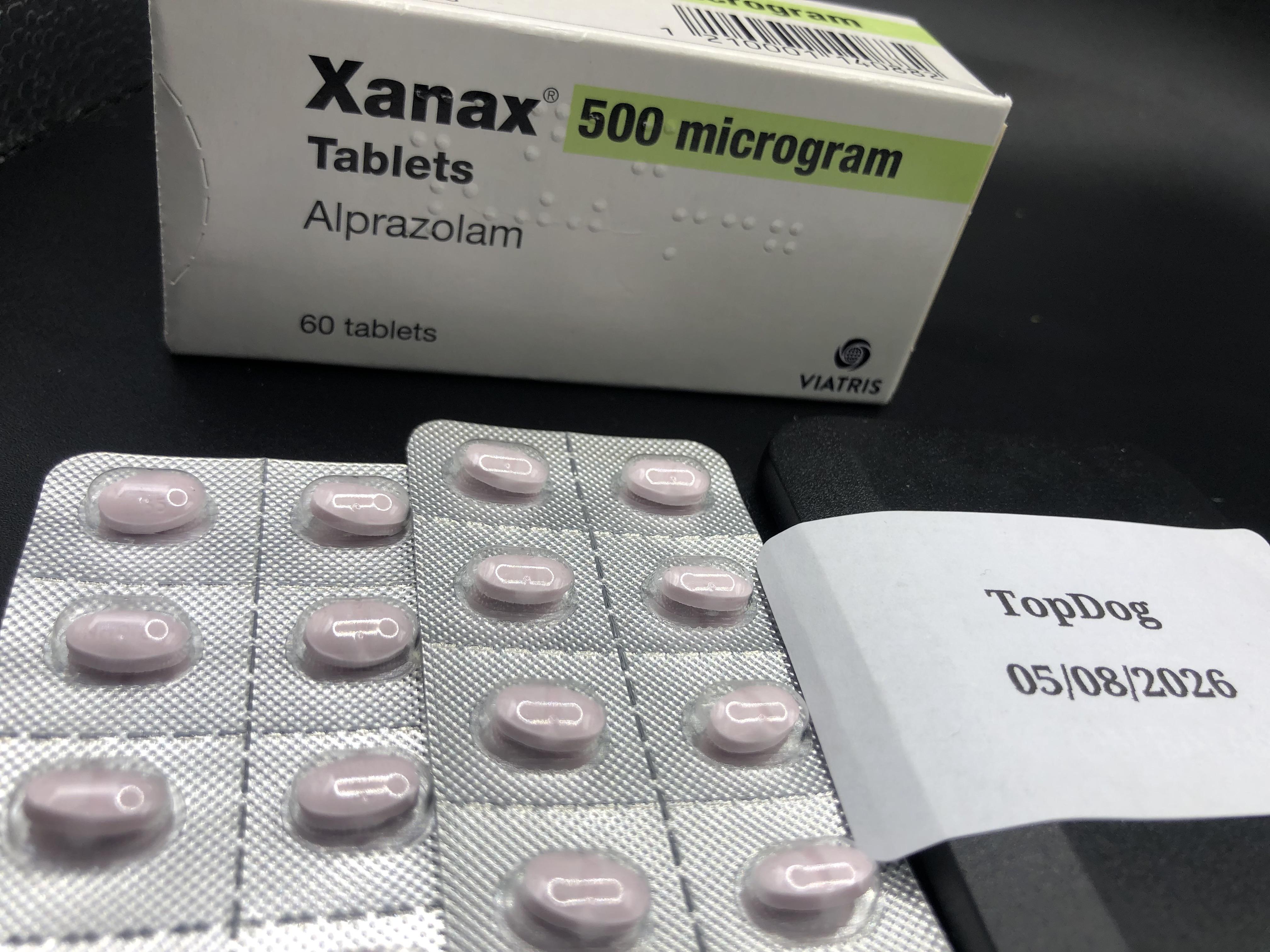 Alprazolam Xanax 0.5mg VIATRIS - UK PHARMA